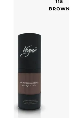 Vogue Kalıcı Makyaj Pigmenti Kaş Boyası 115 Brown 15 ml