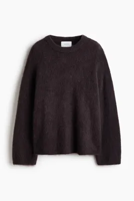 H&M Tiftik Karışımlı Oversize Kazak