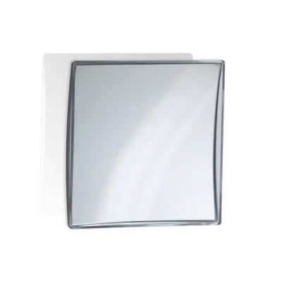 Decor Walther Spt41 Ayna, Vantuzlu, Kare, 15xd3.5cm, 5x - Abs/krom Krom