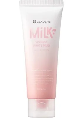 Leaders Milk Sponge White Mud Pack to Foam | Gözenek Arındırıcı Yüz Temizleme Köpüğü | 120gr
