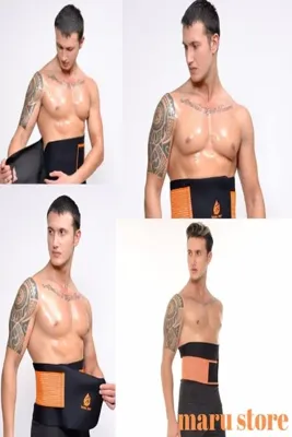 SAUNA SUIT Unisex Kemer Zayıflatan Kemeri Yağ Bel Göbek Eritme Incelme Terleme Korsesi Maru Store