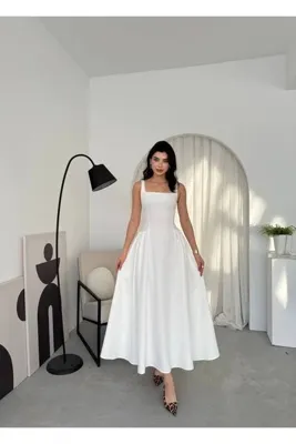EtikaOnline Jasmin Askılı Uzun Ebise Kod 00597 -D5
