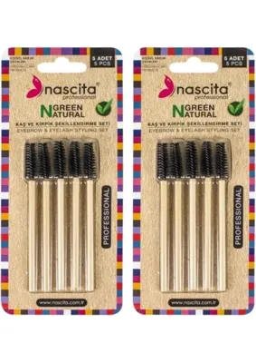 Green Natural Kaş ve Kirpik Şekillendirme Seti - 08 2li Paket