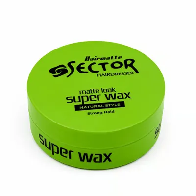 Sector Süper Wax Saç Şekillendirme Krem 150ml Matte Look - 48'li Paket