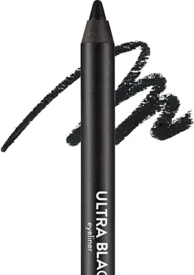 Str Store Yoğun Renk Veren Yumuşak Uçlu Göz Kalemi (Siyah) - Ultra Eyeliner - 001 Black - 8690604081431