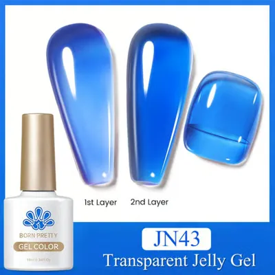 Born Pretty 10ml Jelly Nude Seri Kalıcı Oje JN43 (56347)