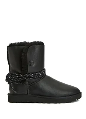 Ugg Classic Bailey Tie Siyah Kadın Deri Bot