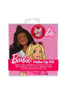 Barbie Make -Up Kit Güzellik Seti 7 Parça Seti, 6 Yaş ve Üzeri