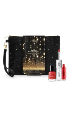 Kiko Milano MAKYAJ SETLERİ - Holiday Wonderlights Forever Together Makeup Gift Set - 03 Exclusive Red