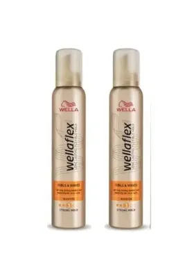 WELLA flex Curls Definition Bukle Belirginleştirici Saç Köpüğü 200 ML X2 Adet