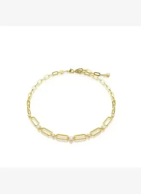 Swarovski 5683354 Swarovski Kolye Constella:Necklace Chaın Whıte/Gos