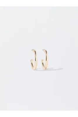 Parfois Gold Halka Küpe