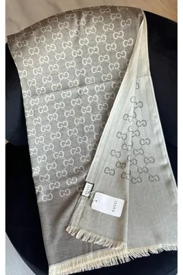 Helyabutik İnce Kumaş G Tema Pamuklu Şal Yün İpek Şal 4 Mevsim Çift Taraflı