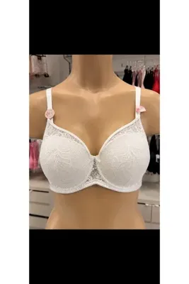 Genel Markalar Dantelli beyaz toparlayıcı sütyen