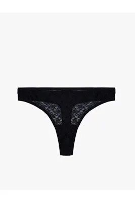 Koton Rahat Kalıp Dantelli String Külot