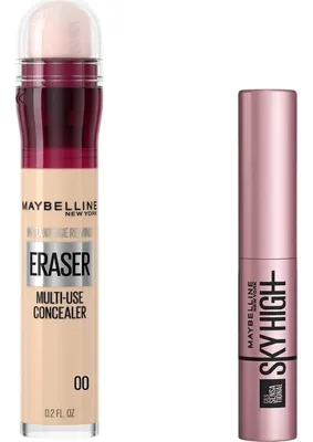 Myg Plus Maybelline New York Instant Anti Age Eraser Kapatıcı - 00 Ivory & Sky High Mini Maskara Hediyeli