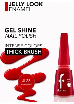 Str Store Oje - Jelly Look Nail Enamel JL23 Stunning Red 8690604282173