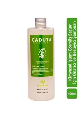 CADUTA PROFESSIONAL Kimyasal İşlem Görmüş ve Yıpranmış Saçlar İçin ve Besleyici Şampuan 400ml