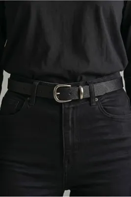 Kemerix %100 Hakiki Deri Kadın Takım Tokalı 2.8 cm Jean Kemeri Pantolon Kemeri