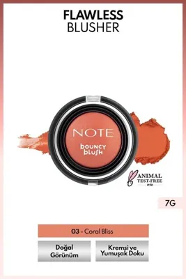 NOTEKHOME Note Bouncy Blush Kremsi Allık 03