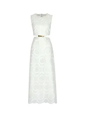 Selyns Beyaz Kadın %100 Pamuk Elbise SL000207008