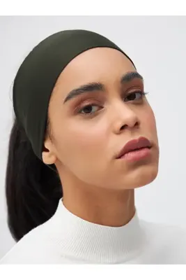 Femple Modest Bandana Bone | Renk: Haki | Tesettür Bandana