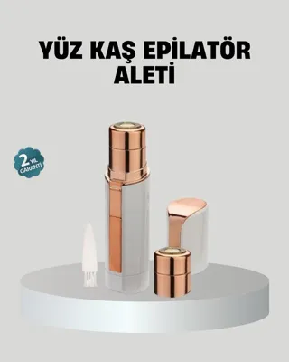 Toyigoo Kadınlar İçin Yüz ve Kaş Epilatörü – Hassas Cilt Dostu, Pil ile Çalışan, Taşınabilir ve Şık Tasarım -