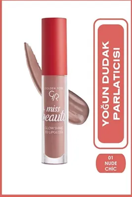 Golden Rose Mıss Beauty Glow Shıne 3D No:01 Nude Chıc
