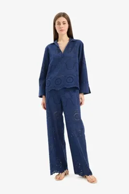 DeFacto Regular Fit Brode Plaj Pantolonu E4711AX25SM