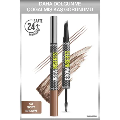 Maybelline New York MAYBELLINE BROW INSERT SOFT BROWN 2