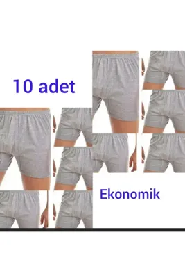 Modaley Giyim 10'lu erkek paçalı arjantin don