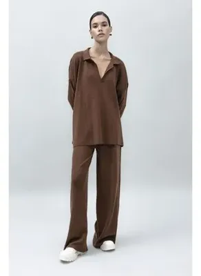 BSL Bol Paça Triko Pantolon