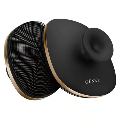 geske Vücut Temizleme Fırçası (Metal Detaylı Yumuşak Silikonlu) Body Brush