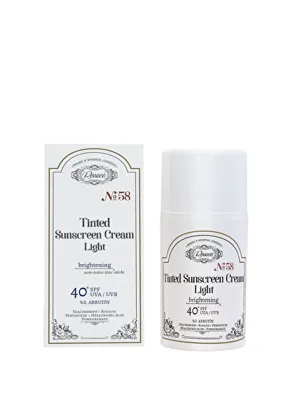 Rosece Tinted Sunscreen Cream No:58 SPF40+ Light Renkli Güneş Kremi 50 ml