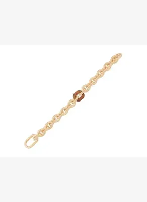 Ema Jewellery Turuncu Halka Zincir Altın Bileklik