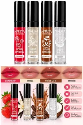 Frapan 4 Adet Kokulu Lip Gloss Seti MQ4
