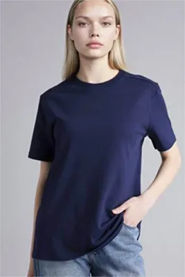 Defacto %100 Pamuk Regular Fit Bisiklet Yaka Basic Premium Kısa Kollu Tişört A9428AX26SP