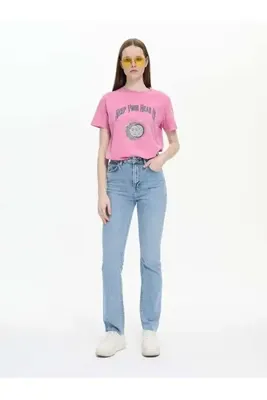 Ltb Betıana X Düz Paça Yüksek Bel Jean Pantolon 009516741556055241