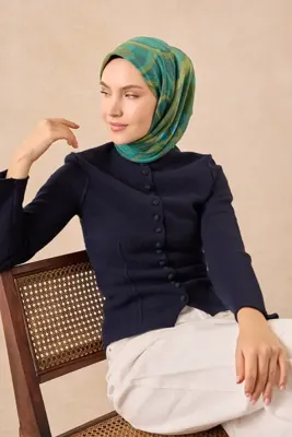 Silk Home Velora Eşarp Abstract Yeşil
