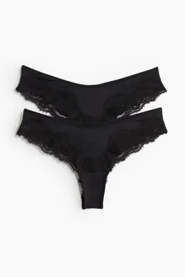 H&M 2’li Mikrofiber Brazilian Külot
