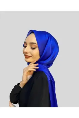 şehri şal Ipekyolu Eşarp Şehr-i Saks Mavisi Şal Idol Janjan Şal