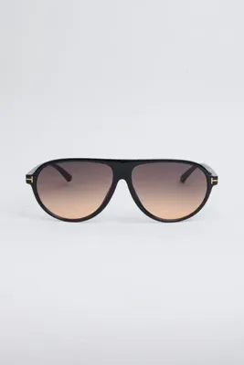 Kapin Slate Damla Retro Pilot Unisex Güneş Gözlüğü - Somon