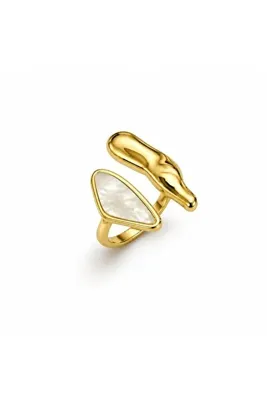 CHARMLUCKY ÖZEL SERİ SEDEFLİ YÜZÜK(AYARLANABİLİR)