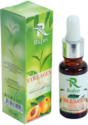 Rufus Tırnak Kolajeni 20 ml Deniz Balıklarından Elde Edilen Yapılandırıcı Özellikli