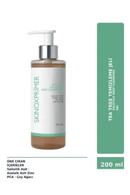 skinoxprimer Tea Tree Salicylic Deep Cleansing Gel