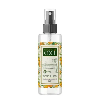 Oxi Natural PREMİUM 80° KOLONYA 150ML PET ŞİŞE KUTULU - BODRUM