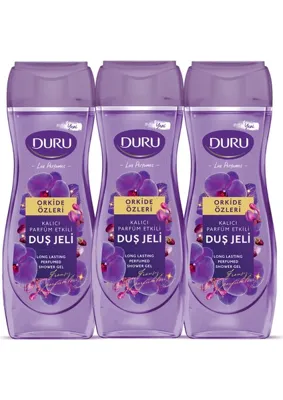 Duru Lux Perfumes Orkide Özleri Duş Jeli 450 Ml - 3 Adet