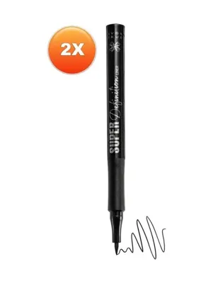 Diğer True Super Definition Siyah Eyeliner 2'li Set Diğer