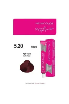 Bilichome Nevacolor Tüp Boya 50ml. 5-20 Açık Viyole