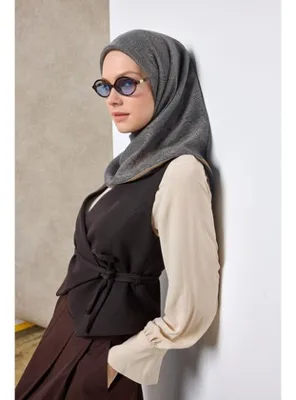 Silk Home Tencel Monare Eşarp Etnik Desen Bej 90X90